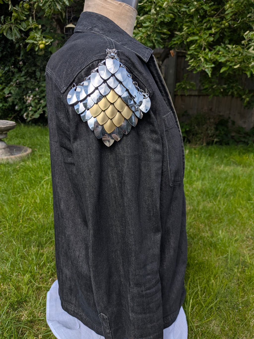 One Scalemaille Pauldron