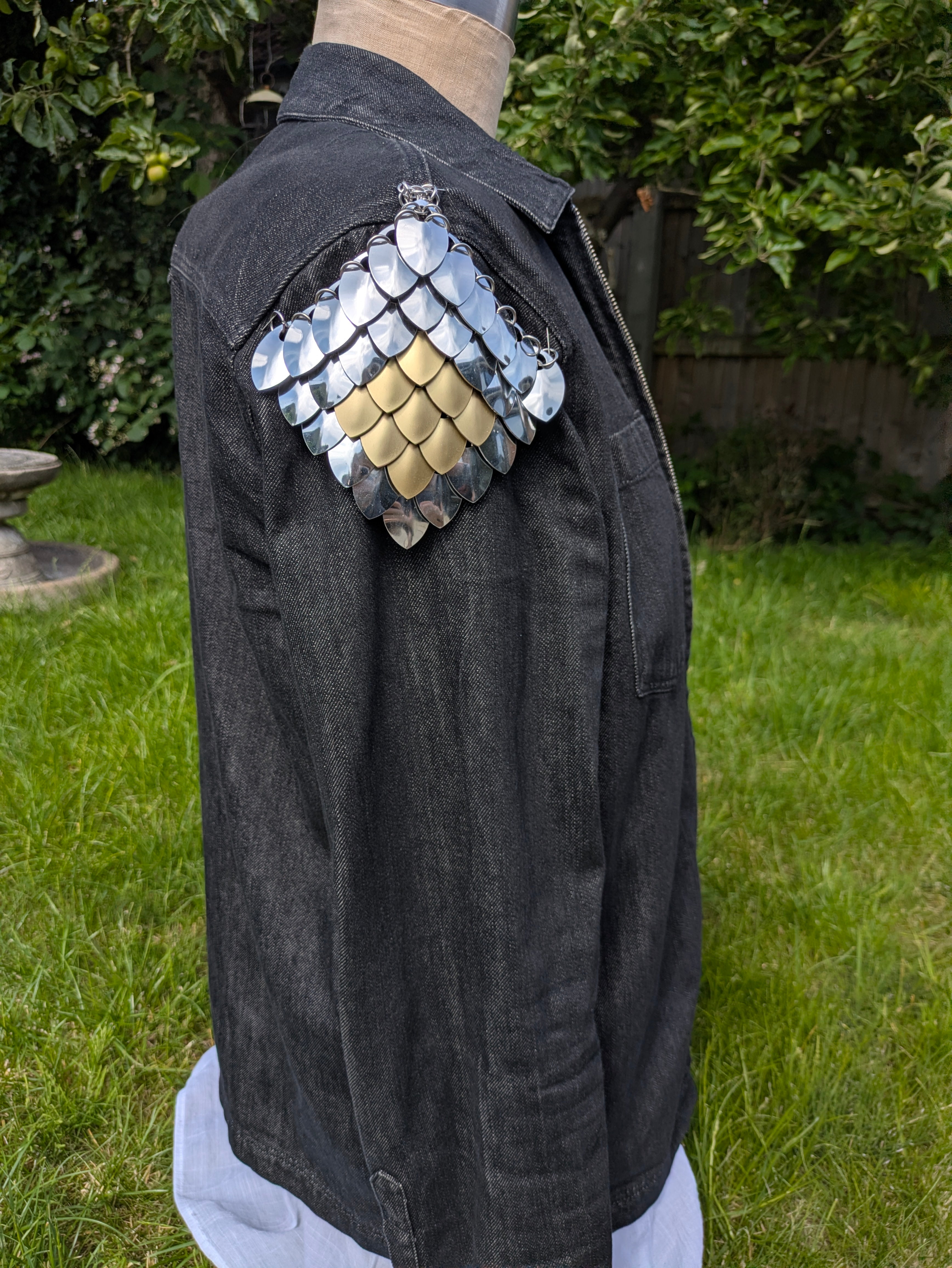 One Scalemaille Pauldron