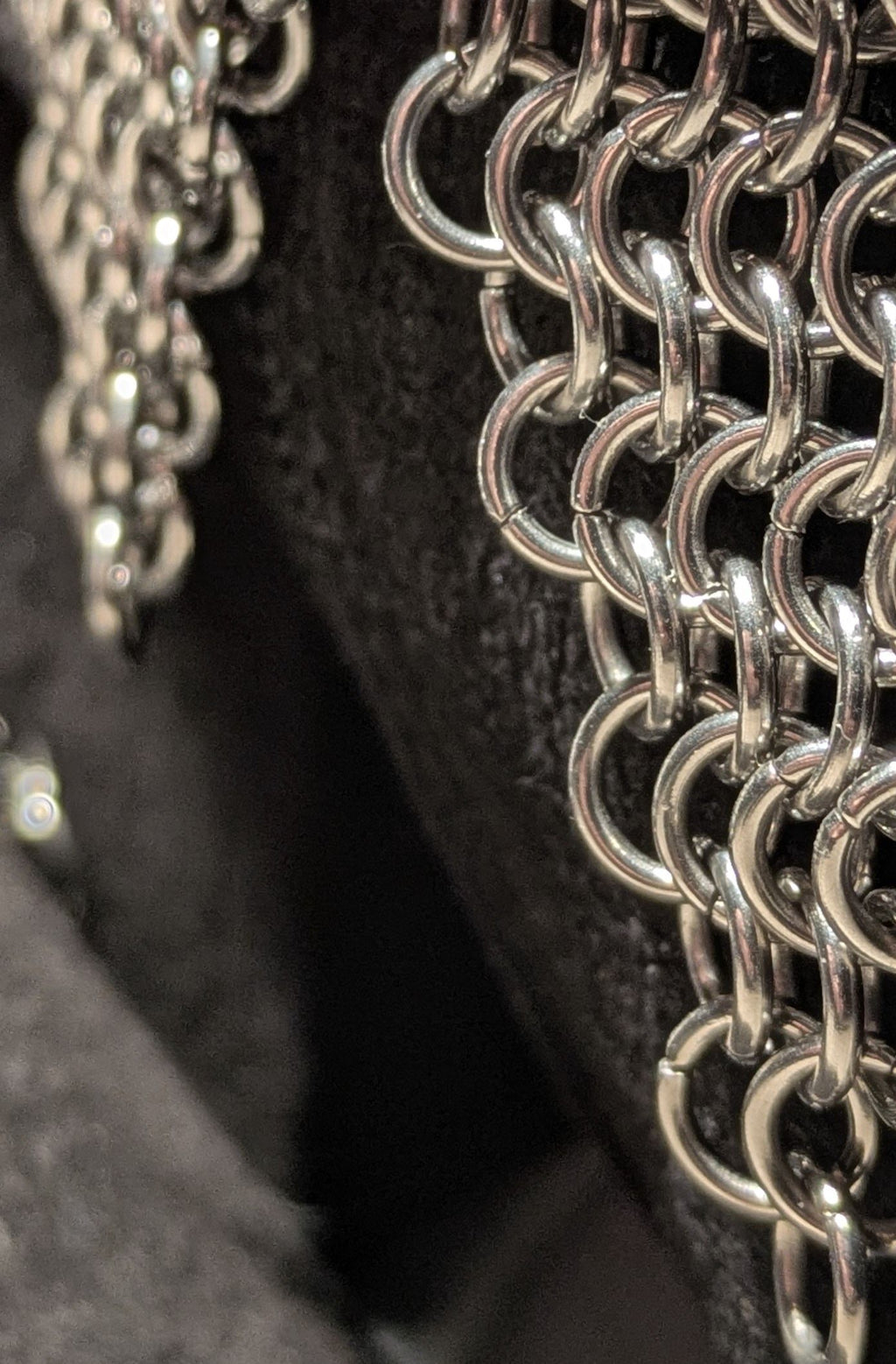 Chainmaille Jester Anklets.